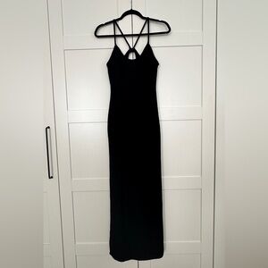 ANDREA POLIZZI FOR REX LESTER Black dress with keyhole back